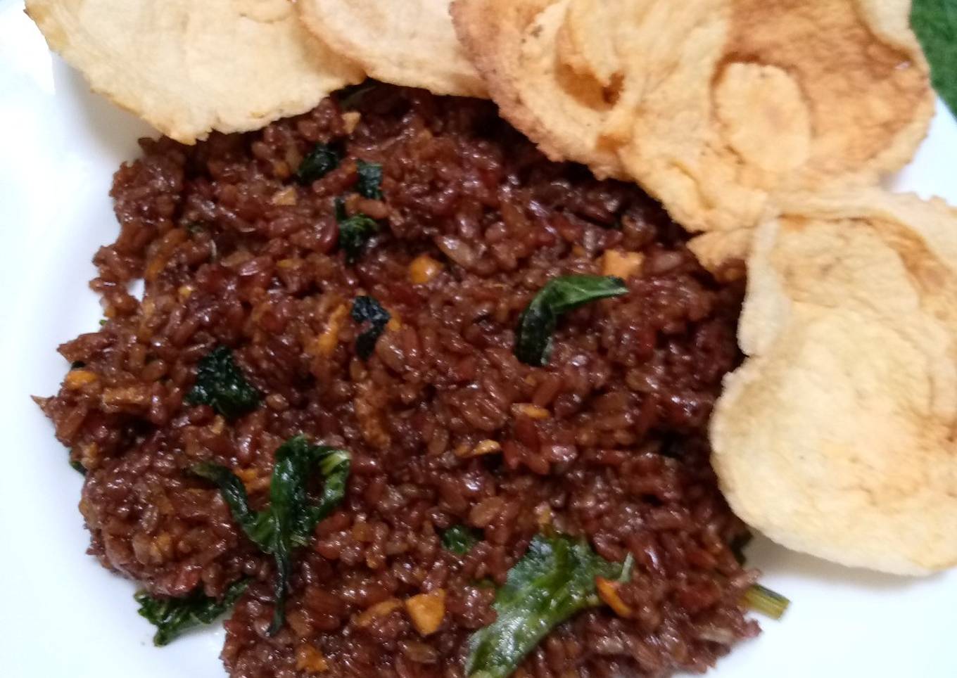Nasi Merah Goreng