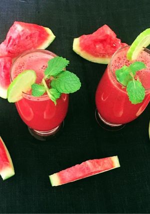A picture of Watermelon Lemonade.