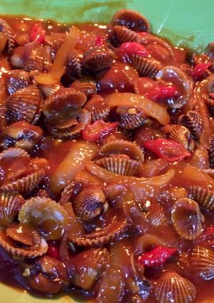 Foto resep Kerang Dara Saus Padang