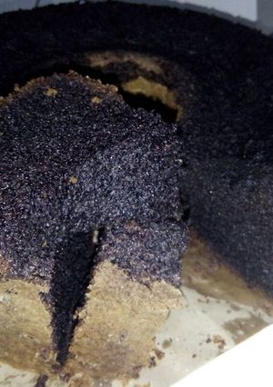 Foto resep Bolu ketan hitam panggang menul2, empuk, enyaakkk