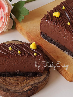 Foto resep Dessert Coklat Oreo Lumer Tanpa Cetakan dan Tanpa Oven
