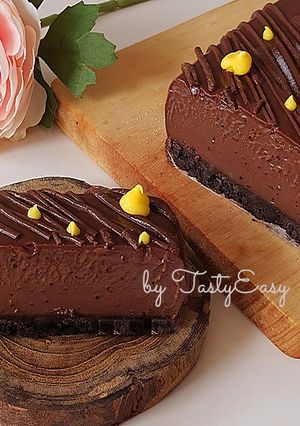 Foto resep Dessert Coklat Oreo Lumer Tanpa Cetakan dan Tanpa Oven