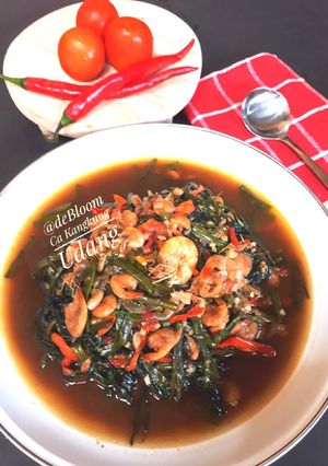 Foto resep 287. Ca Kangkung Udang