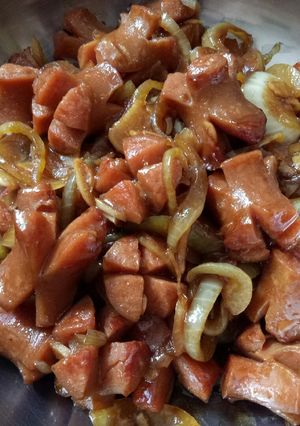 Foto resep Sosis saos teriyaki