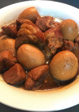 Foto resep Lo bak/caramelized pork(semur daging babi)
