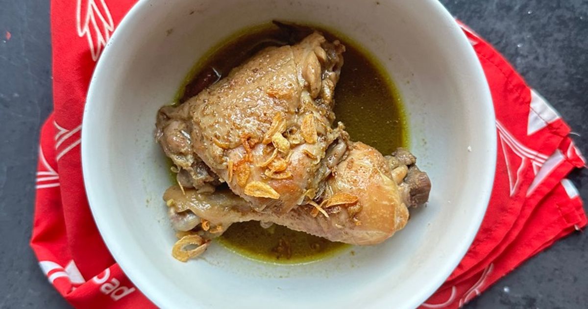 Opor Ayam Bumbu Simple
