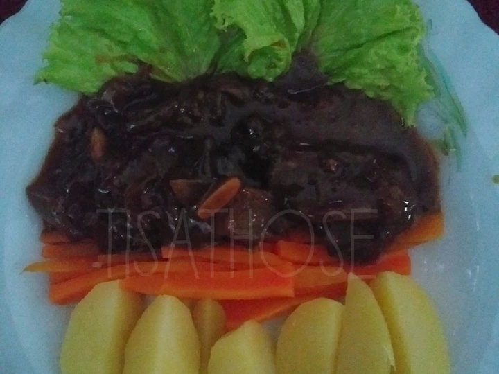 Langkah Gampang Menyiapkan Resep Bistik Sapi Jawa simple ala Those Anti Ribet, Menggugah Selera