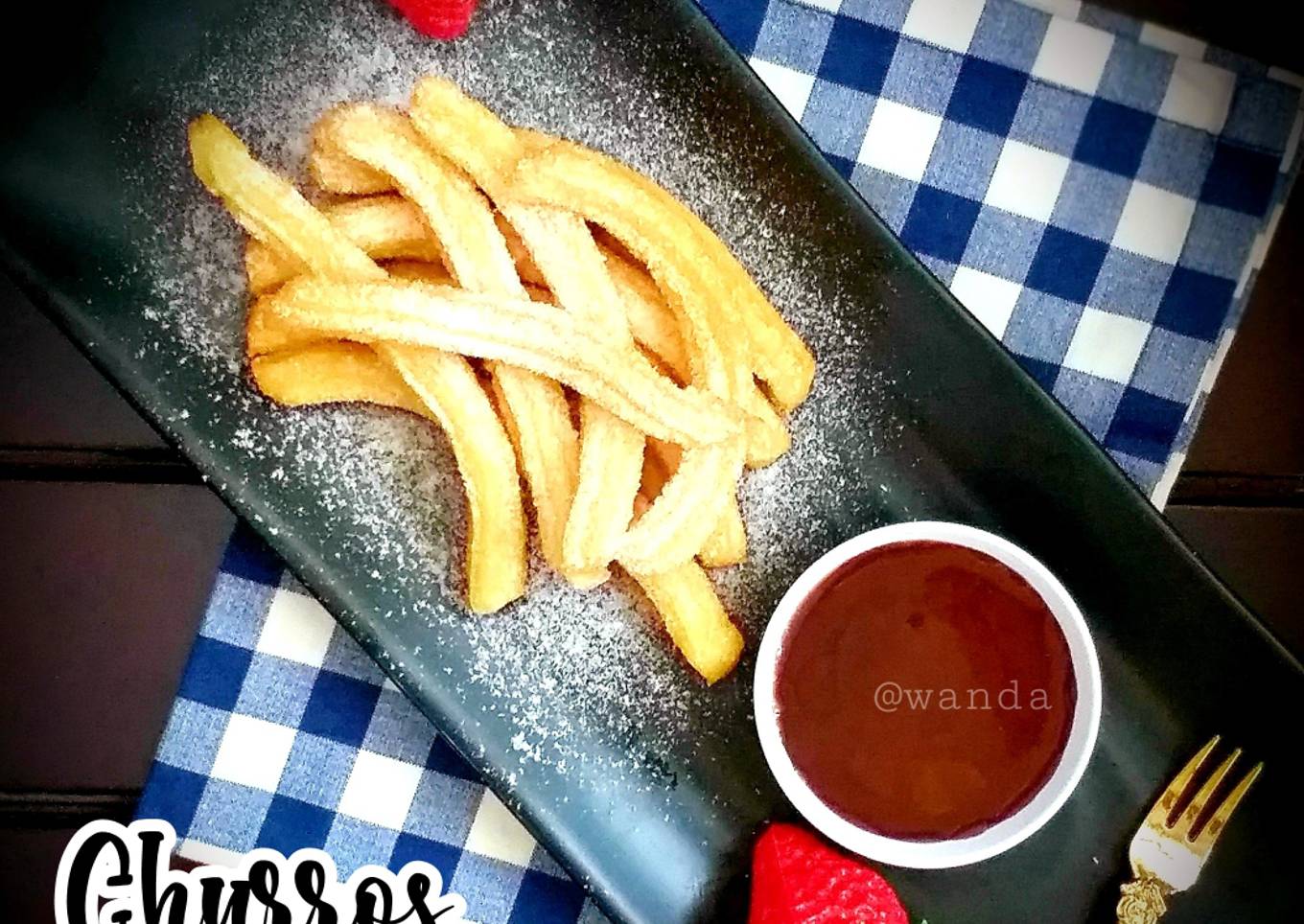 Resep CHURROS 1 Telur Renyah