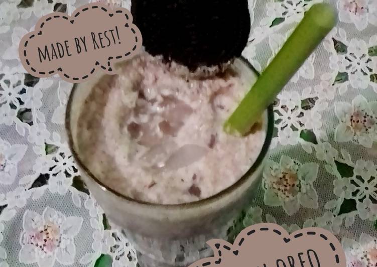 Recipe: Delicious Es susu oreo🍶🍪