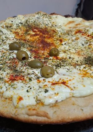 Una foto de A la masa con los niños de la casa, pizza casera para hacer en familia