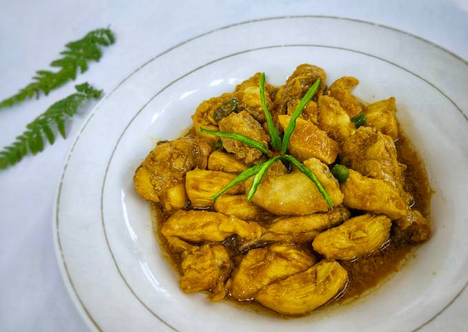 Resep Ayam gongso pedas, Lezat Sekali