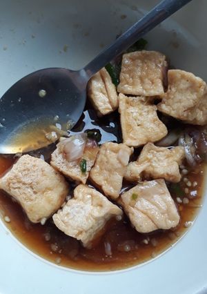 Foto resep Tahu gejrot cirebon