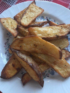 Una foto de Papas adobadas al horno