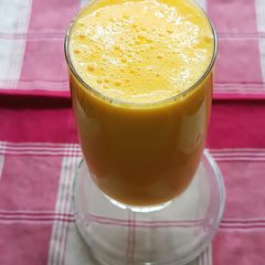 A picture of Mango Smoothie/Lassi.