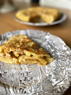 Una foto de Tortilla trufada
