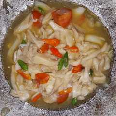 A picture of Tumis jamur tiram putih.