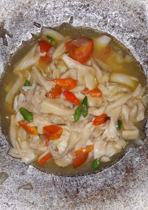 Foto resep Tumis jamur tiram putih