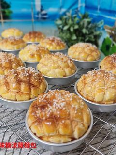 珍珠糖波蘿麵包 的食譜成品照片