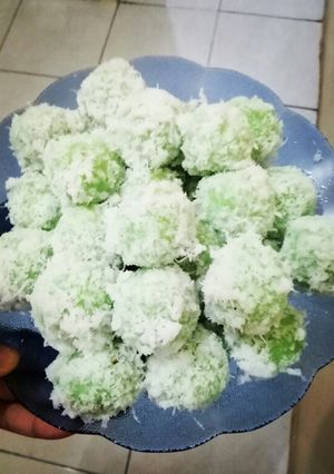 Foto resep Klepon tepung ketan tanpa kapur sirih
