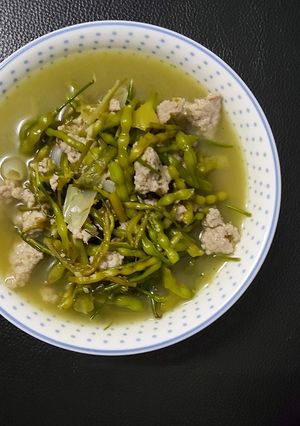 รูปของ แกงจืดผักขี้หูดใส่หมูสับ