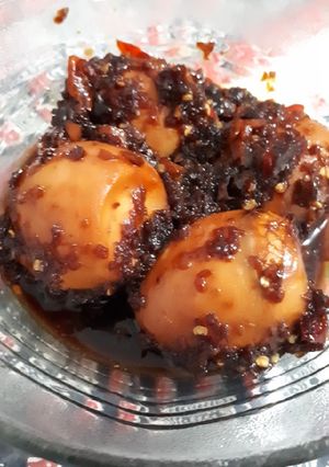 Foto resep Telur Kecap Pedas