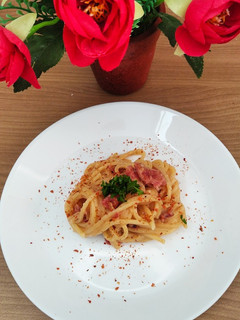 Foto resep Spaghetti with bechamel sauce