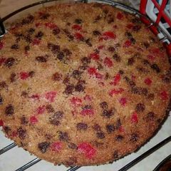A picture of Light fruit cake.