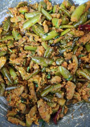 A picture of Dhondakai koora.