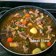 A picture of Asian Meat Stew.