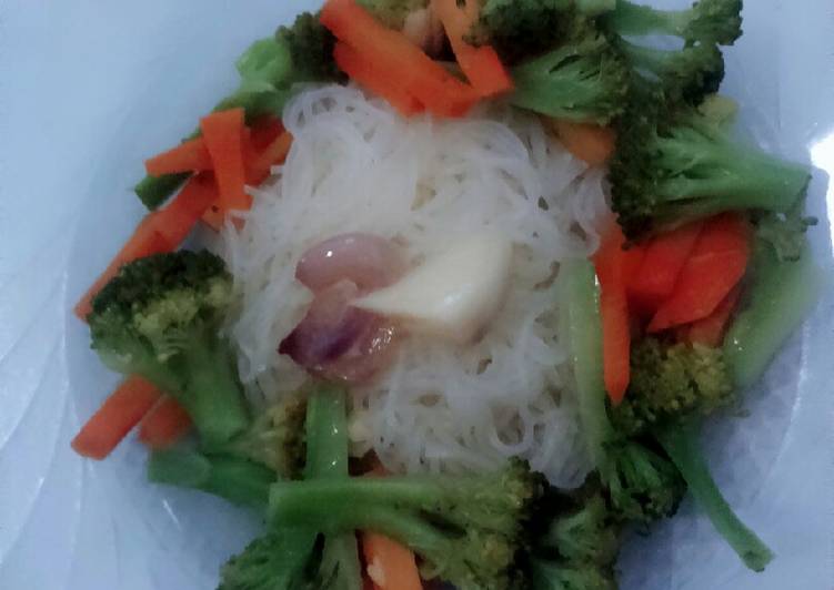 Bihun Tumis Brokoli (for diet)