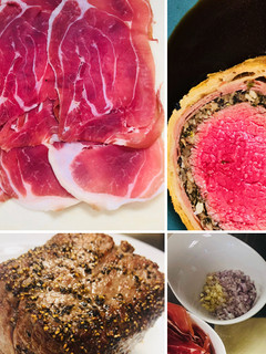 A picture of Fullblood Wagyu Beef Wellington.