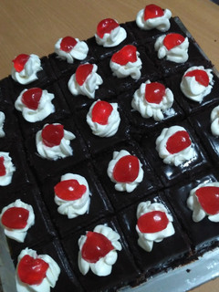 Foto resep Brownies kukus ganache