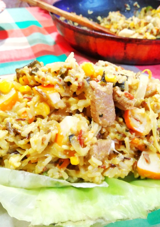 Una foto de Ensalada mixta de arroz