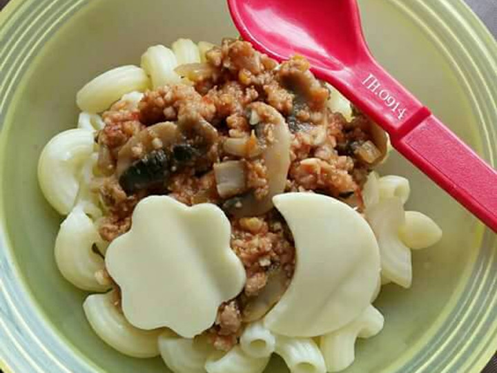 Resep: Macaroni with Meat in Gravy (MPASI 1y+) Ekonomis