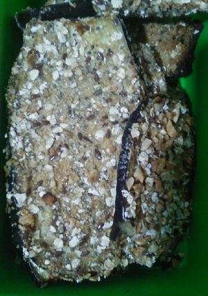 Una foto de Milanesa de berenjena
