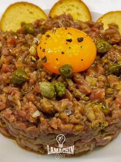 Una foto de Steak tartar