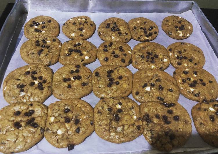 Resep Double Chocolate Chip Cookies Bunda Pasti Bisa