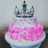 Eggless malai cake