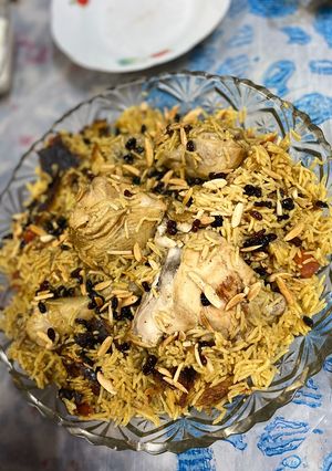 صورة لوصفة مجبوس دجاج
