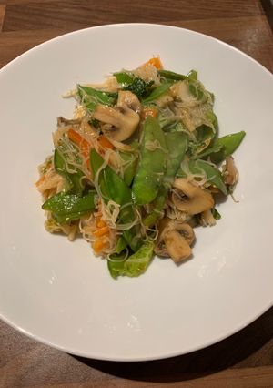 A picture of 5 minute stir fry.