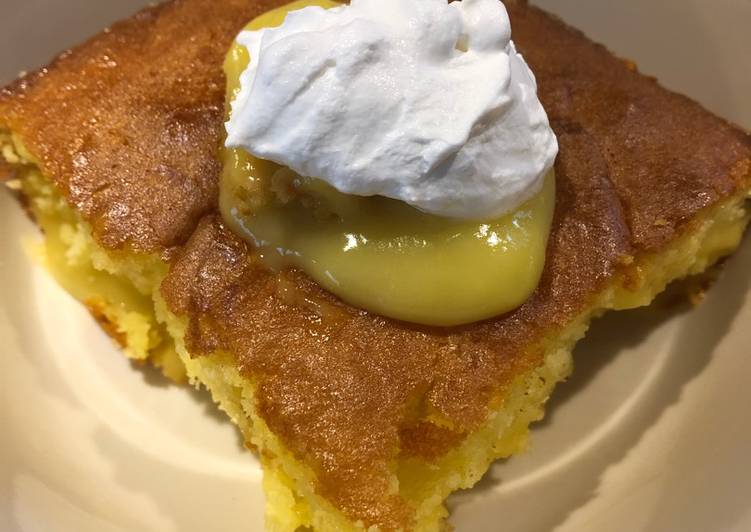 Recipe of Super Quick Homemade Lemon 🍋 Pudding Cake