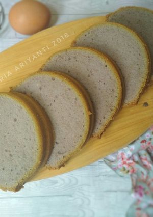 Foto resep Cake Ubi Ungu (Irit Bahan, 4 Telur dan Bisa Diganti Aneka Rasa)