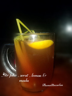 Foto resep Wedang Jahe Serai Lemon & Madu