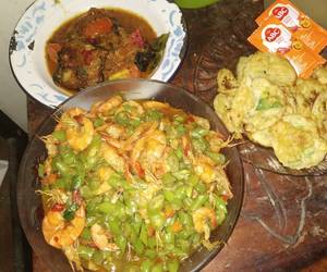 Fresh, Menyajikan Tumis Udang Buncis sederhana Yummy Mantul