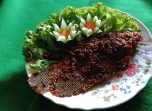 Foto resep Gurami bakar pedas manis