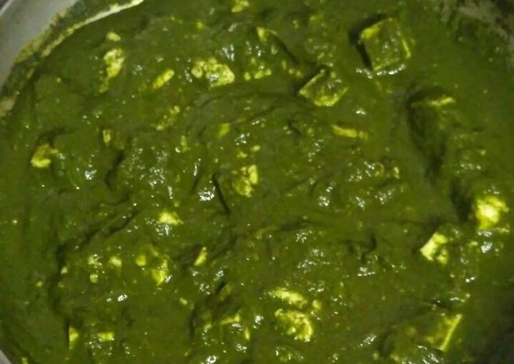 My Grandma Palak Paneer