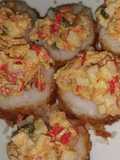 Sushi con tampico y salsa de anguila