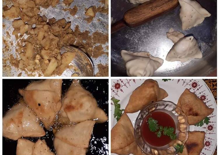 Easiest Way to Make Ultimate Home made samosa