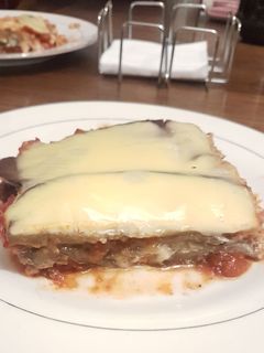 Una foto de Lasaña de berenjenas de Macarena
