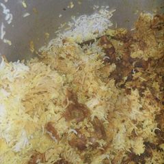 A picture of Kaccha gosh ki biryani.